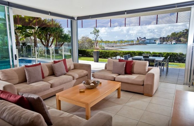 Pavillions 22 - four-bedrooms with private pool right on the marina.  On Special! - Hamilton Island Audi Race Week 2010 © Kristie Kaighin http://www.whitsundayholidays.com.au